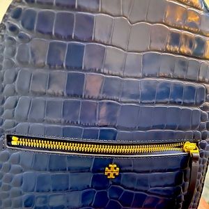 Tory Burch Croc-Embossed Mini